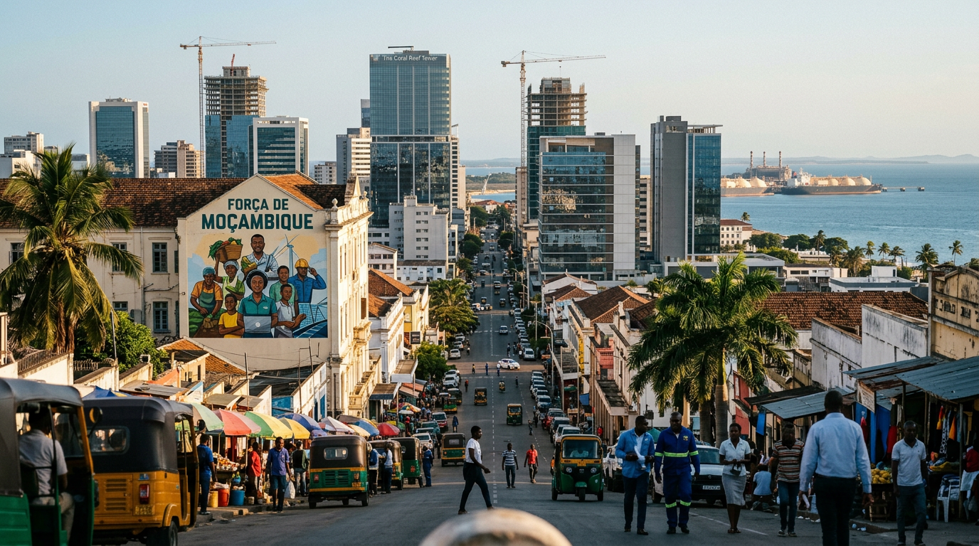 Imagem ilustrativa: Moçambique hoje em 2026: transformações, economia e gás — detalhe complementar